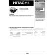 HITACHI CS2117R/T Instrukcja Serwisowa