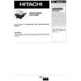 HITACHI C1714TCK Instrukcja Serwisowa
