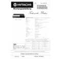 HITACHI VTM740E/CT Instrukcja Serwisowa