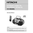 HITACHI CX45EBS Instrukcja Obsługi