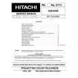 HITACHI 50GX49B Instrukcja Obsługi