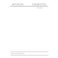 HITACHI CS2872TA Instrukcja Serwisowa
