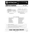 HITACHI HA-M1 Instrukcja Serwisowa