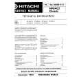 HITACHI CPT1491-311 Instrukcja Serwisowa