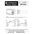 HITACHI CPT1655 Instrukcja Serwisowa