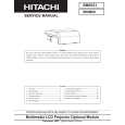 HITACHI SMO531 Instrukcja Serwisowa