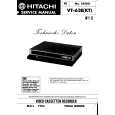 HITACHI VT63E Instrukcja Serwisowa