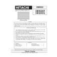 HITACHI CMP402HDU Instrukcja Serwisowa