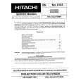 HITACHI 53SDX89BA Instrukcja Serwisowa