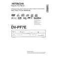HITACHI DVPF7E Instrukcja Obsługi