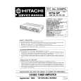 HITACHI HTA-3F Instrukcja Serwisowa