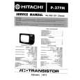 HITACHI P27FM Instrukcja Serwisowa