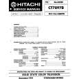 HITACHI CT7897B Instrukcja Serwisowa