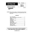 HITACHI CM64OU Instrukcja Serwisowa