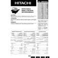 HITACHI C2114TE/RE Instrukcja Serwisowa