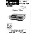 HITACHI VT5500E/BS Instrukcja Serwisowa