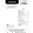 HITACHI VTFX685A Instrukcja Serwisowa
