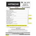 HITACHI 50V500 Instrukcja Obsługi