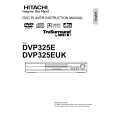 HITACHI DVP325EUK Instrukcja Obsługi