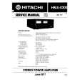 HITACHI HMA-8300 Instrukcja Serwisowa