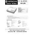 HITACHI HT-L70 Instrukcja Serwisowa