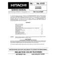HITACHI 53SDX89B Instrukcja Serwisowa