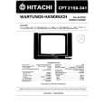 HITACHI CPT2158341 Instrukcja Serwisowa