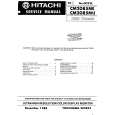HITACHI NO 0023E Instrukcja Serwisowa