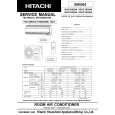 HITACHI RAC10SH4 Instrukcja Serwisowa