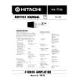HITACHI HA7700 Instrukcja Serwisowa