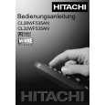 HITACHI CL28WF535AN Instrukcja Obsługi