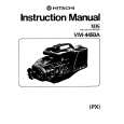 HITACHI VM-4450A Instrukcja Obsługi