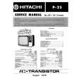 HITACHI P25 Instrukcja Serwisowa