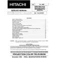 HITACHI 50UX22BA Instrukcja Serwisowa