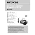 HITACHI CX45E Instrukcja Obsługi