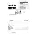 HITACHI CPT2282 Instrukcja Serwisowa