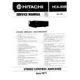 HITACHI HCA-8300 Instrukcja Serwisowa
