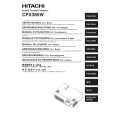 HITACHI CPX385W Instrukcja Obsługi