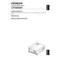 HITACHI CPX995W Instrukcja Obsługi