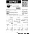 HITACHI CP2121T Instrukcja Serwisowa