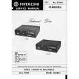 HITACHI VT88E/BS Instrukcja Serwisowa