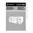 HITACHI DA-1000 Instrukcja Obsługi