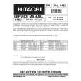 HITACHI 53UWX10BA Instrukcja Serwisowa