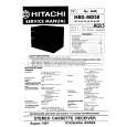 HITACHI HRD-MD58 Instrukcja Serwisowa