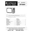 HITACHI CPT1436 Instrukcja Serwisowa