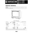 HITACHI C2116RE Instrukcja Serwisowa