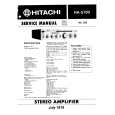 HITACHI HA5700 Instrukcja Serwisowa