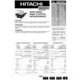 HITACHI CP2514RE Instrukcja Serwisowa