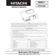 HITACHI CPX270W Instrukcja Serwisowa
